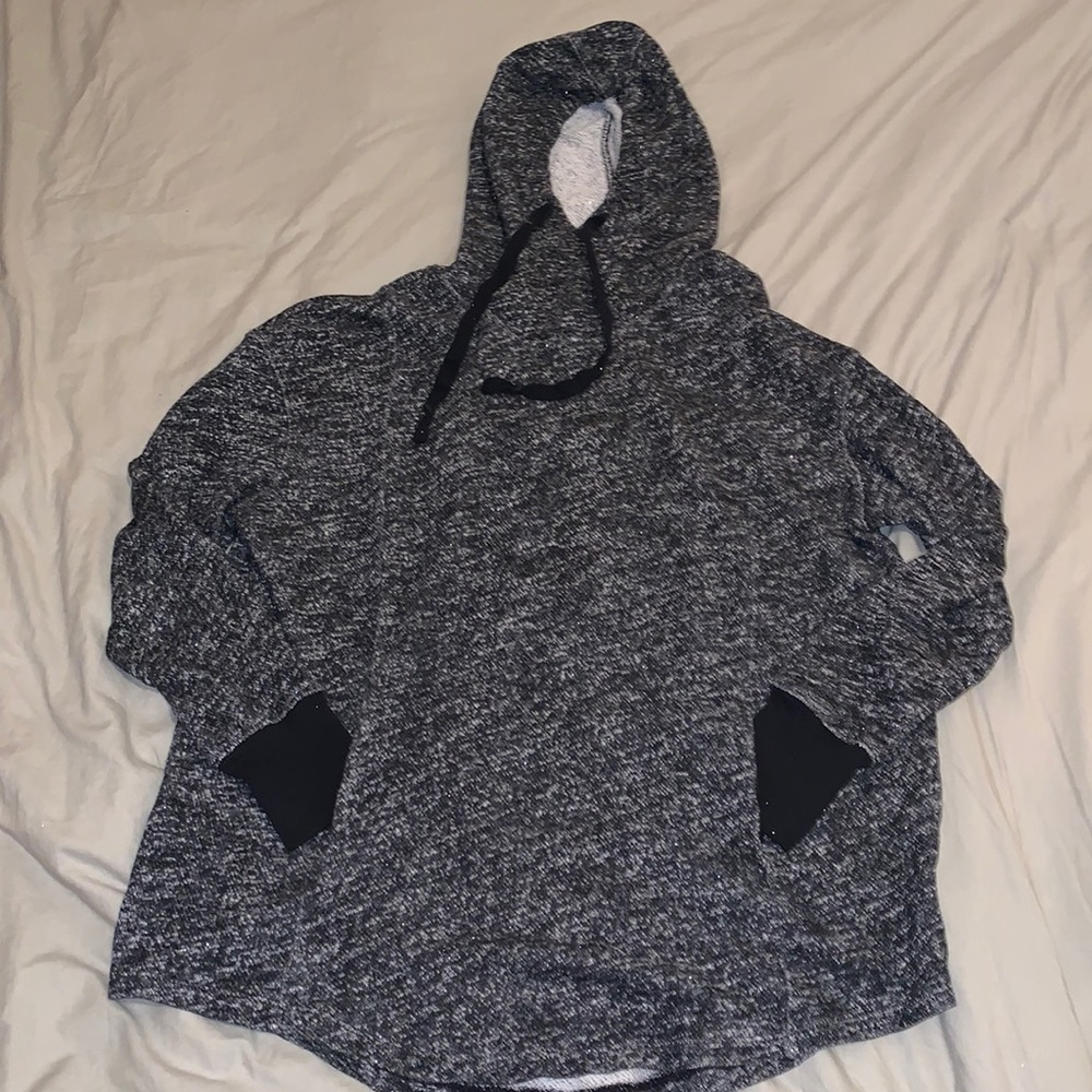 Mossimo gray and black hoodie